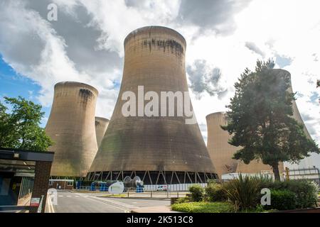 Drax Power Station, in der Nähe von Selby, North Yorkshire, Großbritannien. Stockfoto