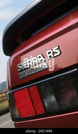 1990 Ford Sierra RS Cosworth 4x4 Saphir Stockfoto