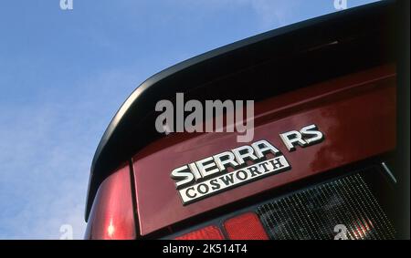 1990 Ford Sierra RS Cosworth 4x4 Saphir Stockfoto