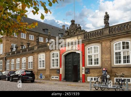 Kopenhagen, Dänemark. Oktober 2022. Die Außenansicht des Nationalmuseumspalastes im Stadtzentrum Stockfoto