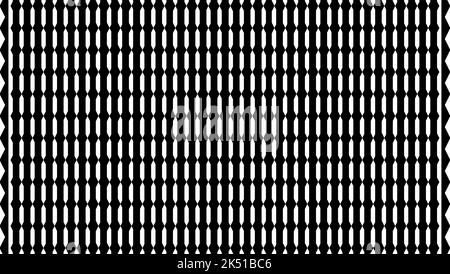 Trending moderne nahtlose Linie Kreis Form Muster schwarz und weiß- für Hintergrund Tapete abstrakte Kunst Illustration Stoff Design - Vektor Stock Vektor