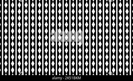 Trending moderne nahtlose Linie Kreis Form Muster schwarz und weiß- für Hintergrund Tapete abstrakte Kunst Illustration Stoff Design - Vektor Stock Vektor