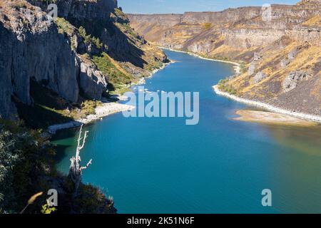 Shoshone Falls in Twin Falls, Idaho Stockfoto