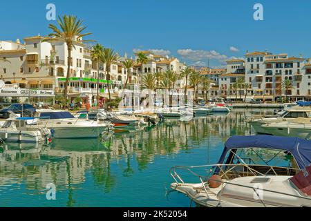 Puerto de la Duquesa, Provinz Malaga an der Costa del Sol, Andalusien, Spanien. Stockfoto