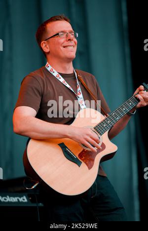 Charlie Reid - die Verkünder, V2007, Hylands Park, Chelmsford, Essex, Großbritannien - 18. August 2007 Stockfoto