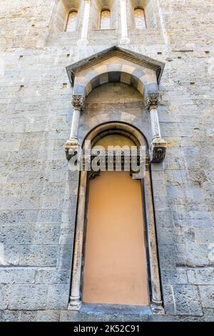 Kathedrale von Genua oder Kathedrale von St. Lawrence, Genua. Genua ist die Hauptstadt der Region Ligurien, Italien. Stockfoto