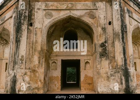 Das Grab des Schah Quli Khan in Narnaul, Haryana, Indien Stockfoto