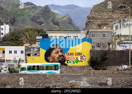 Cap Vert, Insel Santo Antao, Dorf Ribeira Grande Stockfoto