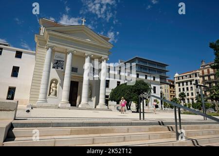 Frankreich, Var, Toulon, Bezirk Chalucet, ehemaliges Krankenhaus der Charite, Kapelle, Medienbibliothek Stockfoto