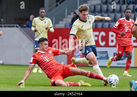 Fußball-Bundesliga 1 U19 FC Bayern München gegen TSG 1899 Hoffenheim Stockfoto