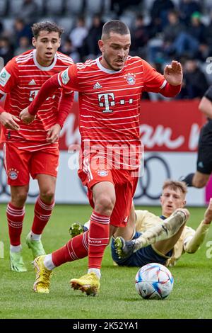 Fußball-Bundesliga 1 U19 FC Bayern München gegen TSG 1899 Hoffenheim Stockfoto