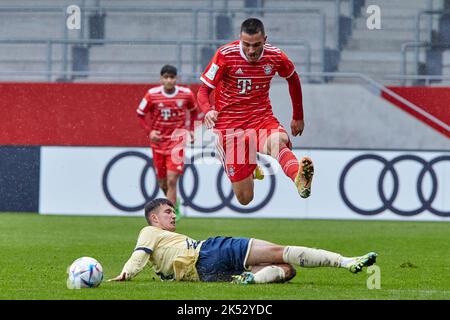 Fußball-Bundesliga 1 U19 FC Bayern München gegen TSG 1899 Hoffenheim Stockfoto