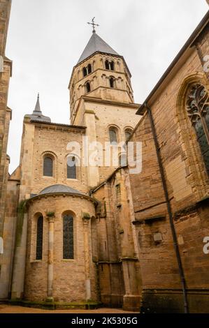 Frankreich, Saone et Loire, Maconnais, Cluny, Benediktinerabtei von Cluny, Stockfoto