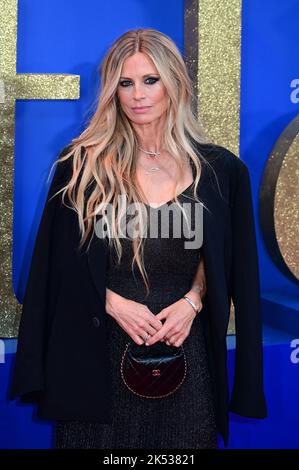 London, UK , 05/10/2022, Laura Bailey kommt zu den Darstellern und Filmemacher nehmen an der Pressekonferenz des BFI London Film Festival für Roald Dahls Matilda The Musical Teil, die von Sony Picters in Kinos in ganz Großbritannien und Irland vom 25.. November bis 5.. Oktober 2022 in London, Großbritannien, veröffentlicht wurde. Stockfoto