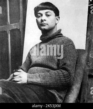 Moïse Kisling (1891 – 1953) in Polen geborener französischer Maler. Stockfoto