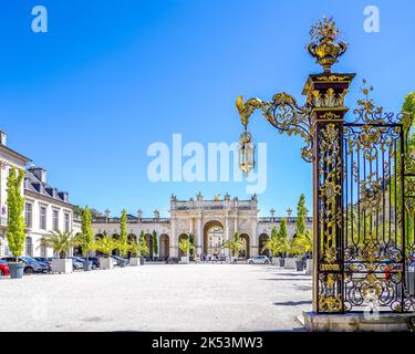 Place Du Charles Du Gaulle, Nancy, Grand Est, Frankreich Stockfoto