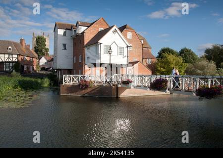 Abbey Mill aka Fletchers Mill on the River Avon, Tewkesbury, Gloucestershire, England Stockfoto