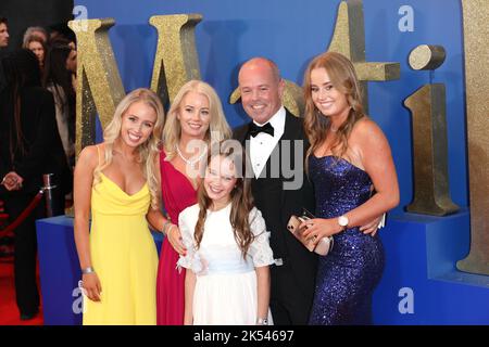 Alisha Weir nimmt an der Weltpremiere von Roald Dahls Matilda the Musical Teil, die Sony Picturs am 2. November in Kinos in ganz Großbritannien und Irland veröffentlicht hat Stockfoto