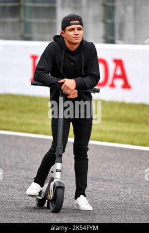 Suzuka, Japan, 06/10/202, 2, Lando Norris (GBR) McLaren. 06.10.2022. Formel 1 Weltmeisterschaft, Rd 18, Großer Preis Von Japan, Suzuka, Japan, Tag Der Vorbereitung. Bildnachweis sollte lauten: XPB/Press Association Images. Stockfoto