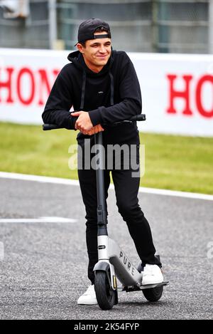 Suzuka, Japan, 06/10/202, 2, Lando Norris (GBR) McLaren. 06.10.2022. Formel 1 Weltmeisterschaft, Rd 18, Großer Preis Von Japan, Suzuka, Japan, Tag Der Vorbereitung. Bildnachweis sollte lauten: XPB/Press Association Images. Stockfoto