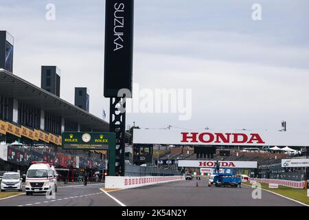 Suzuka, Japan, 06/10/202, 2, Atmosphäre im Schaltkreis. 06.10.2022. Formel 1 Weltmeisterschaft, Rd 18, Großer Preis Von Japan, Suzuka, Japan, Tag Der Vorbereitung. Bildnachweis sollte lauten: XPB/Press Association Images. Stockfoto