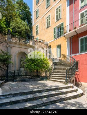 Schöner Anblick in Bastia Zitadelle an einem sonnigen Sommertag. Corse, Frankreich. Stockfoto