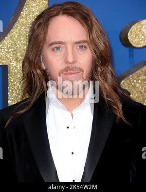 Oct 05, 2022 - London, England, UK - Tim Minchin bei der Eröffnungsgala des BFI London Film Festival 66. - Weltpremiere von Roald Dahls Matilda the Mus Stockfoto