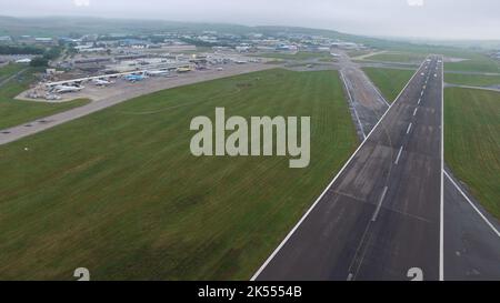 Aberdeen International Airport Stockfoto