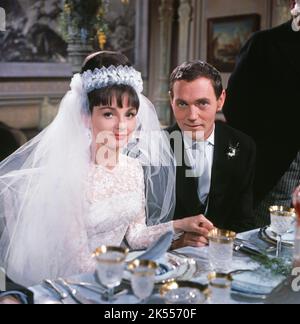 Bedure, falsch verbunden, Fernsehfilm, Deutschland 1962, Regie: Paul Verhoeven, Darsteller: Ingrid Andree, Harald Leipnitz Stockfoto