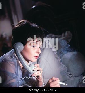 Bedure, falsch verbunden, Fernsehfilm, Deutschland 1962, Regie: Paul Verhoeven, Darsteller: Ingrid Andree Stockfoto