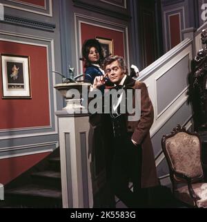 Don Pasquale, Oper von Gaetano Donizetti, Deutschland 1972, Regie: Axel Corti, Darsteller: Reri Grist, Hermann Prey Stockfoto