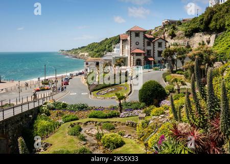 Cascade Gardens, Ventnor, Isle of Wight, Großbritannien Stockfoto