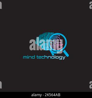 Mind Technology / Logo Design Inspiration Stock Vektor