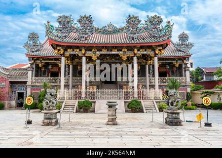 George Town, Penang, Malaysia. Khoo Kongsi, Hokkien chinesischen Tempel und Clan Haus. Stockfoto