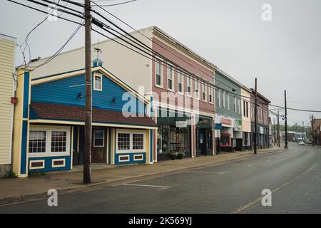 Commercial Street in Downtown, North Sydney, Nova Scotia, Kanada Stockfoto