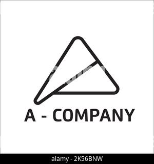 Ein Logo-Unternehmen / exklusive Design-Inspiration Stock Vektor