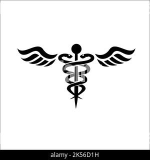 Inspiration im exklusiven hermes Logo Design Stock Vektor