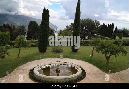 Die schöne Villa Cimbrone Gärten in Ravello, Italien Stockfoto