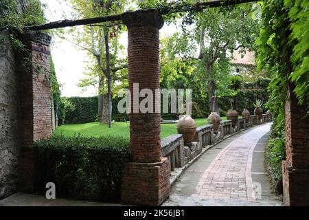 Die schöne Villa Cimbrone Gärten in Ravello, Italien Stockfoto