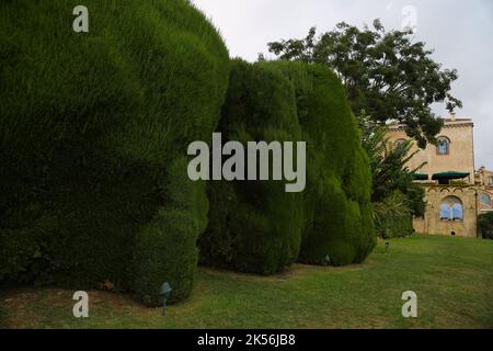 Die schöne Villa Cimbrone Gärten in Ravello, Italien Stockfoto