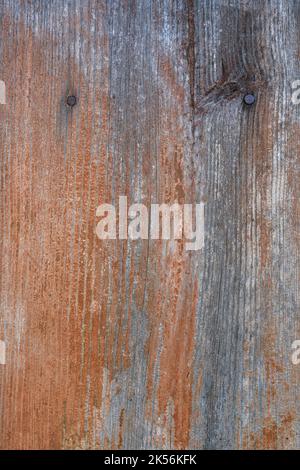 Alter Vintage brauner Holzhintergrund Stockfoto