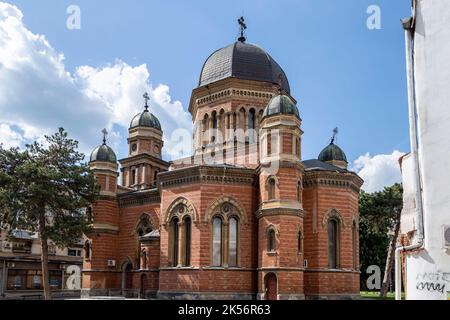 Craiova, Dolj, Rumänien – 14. Mai 2022: Hl. Elijah ( Sf. Ilie ) Kirche in Craiova, Rumänien. Stockfoto
