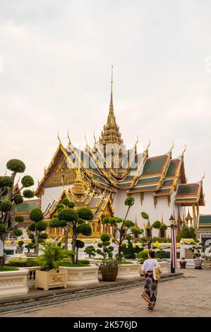 Thailand, Bangkok, Phra Nakhon Bezirk, der große Palast Stockfoto