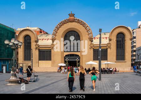 Spanien, Katalonien, Costa Daurada, Tarragona, Mercat Central, Markt Stockfoto