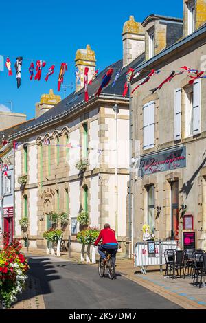 Frankreich, Finistere, Le Guilvinec, Etappe auf dem Küstenwanderweg oder Weitwanderweg GR 34 Stockfoto