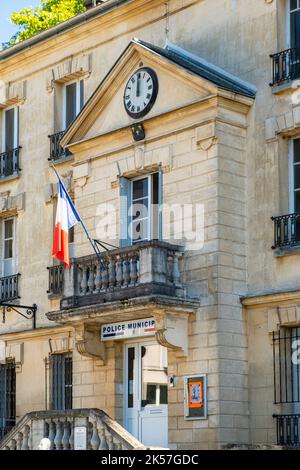 Frankreich, seine et Marne, Claye Souilly, Stadtpolizei Stockfoto