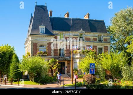 Frankreich, seine et Marne, Claye Souilly, das Rathaus Stockfoto