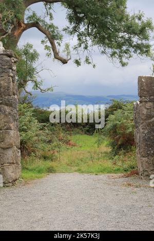 Penmon-Priorat Stockfoto