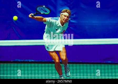 Steffi Graf GER) beim US Open Tennis 1991 Stockfoto