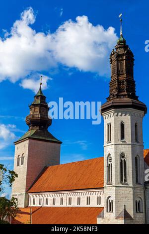 Kathedrale von Visby, Gotland, Schweden Stockfoto